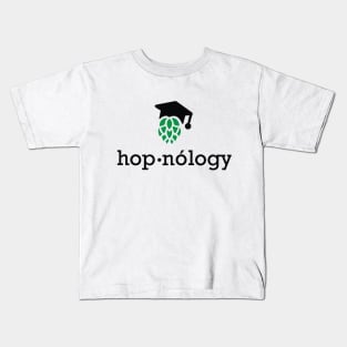 hop·nólogy Logo Stacked Kids T-Shirt